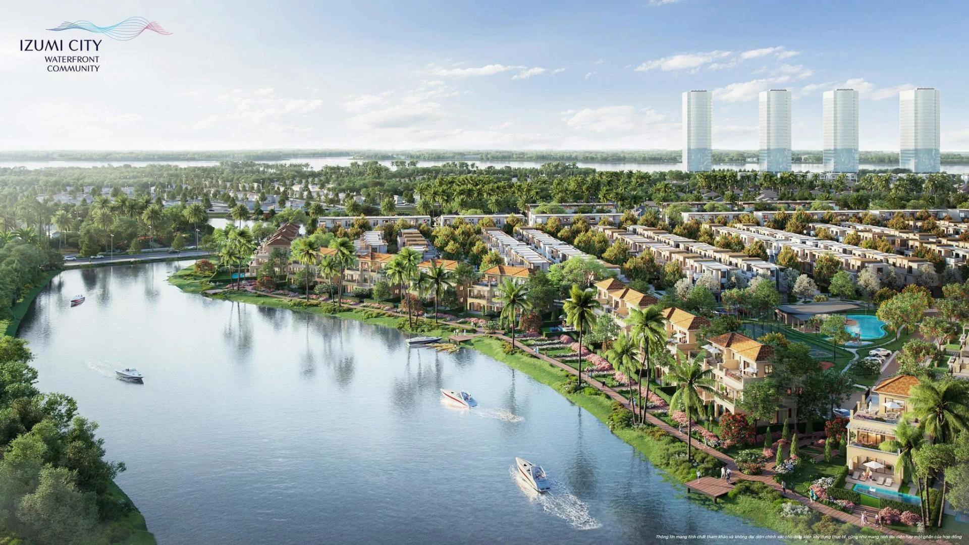 Izumi Riverside – Vị trí đắc địa, quy hoạch đẹp