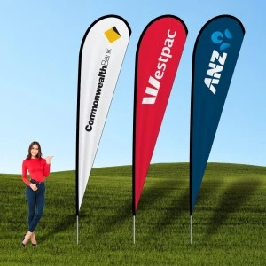 Enhance Your Brand Visibility with Embroidery Near Me, Teardrop Flags, and Flyer Printing