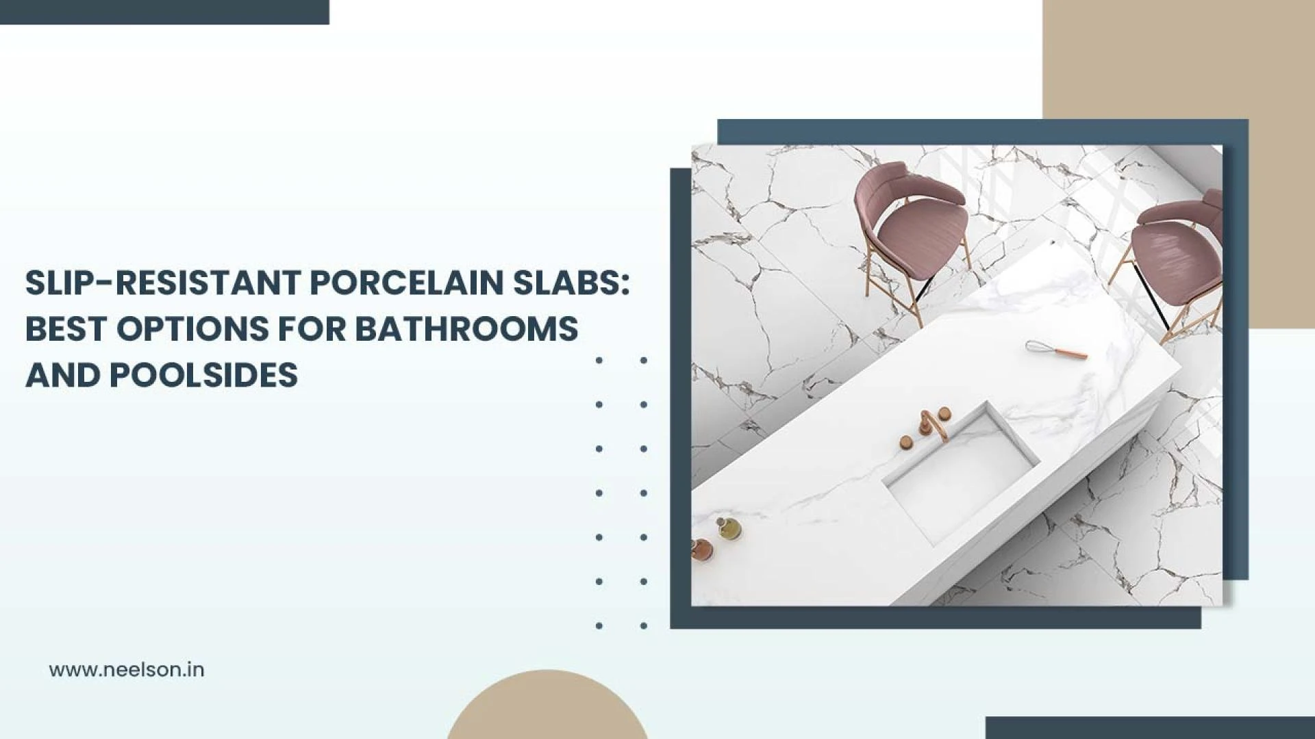 Slip-Resistant Porcelain Slabs: Best Options for Bathrooms and Poolsides