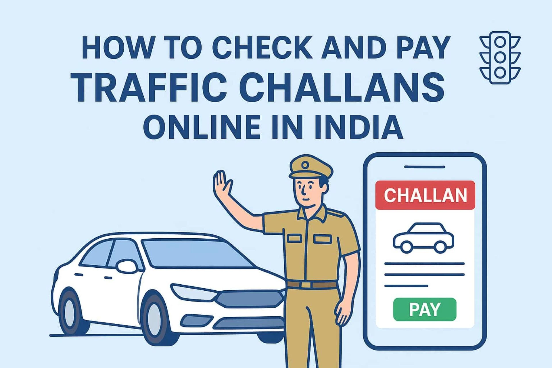 How to Check and Pay Traffic Challans Online in India