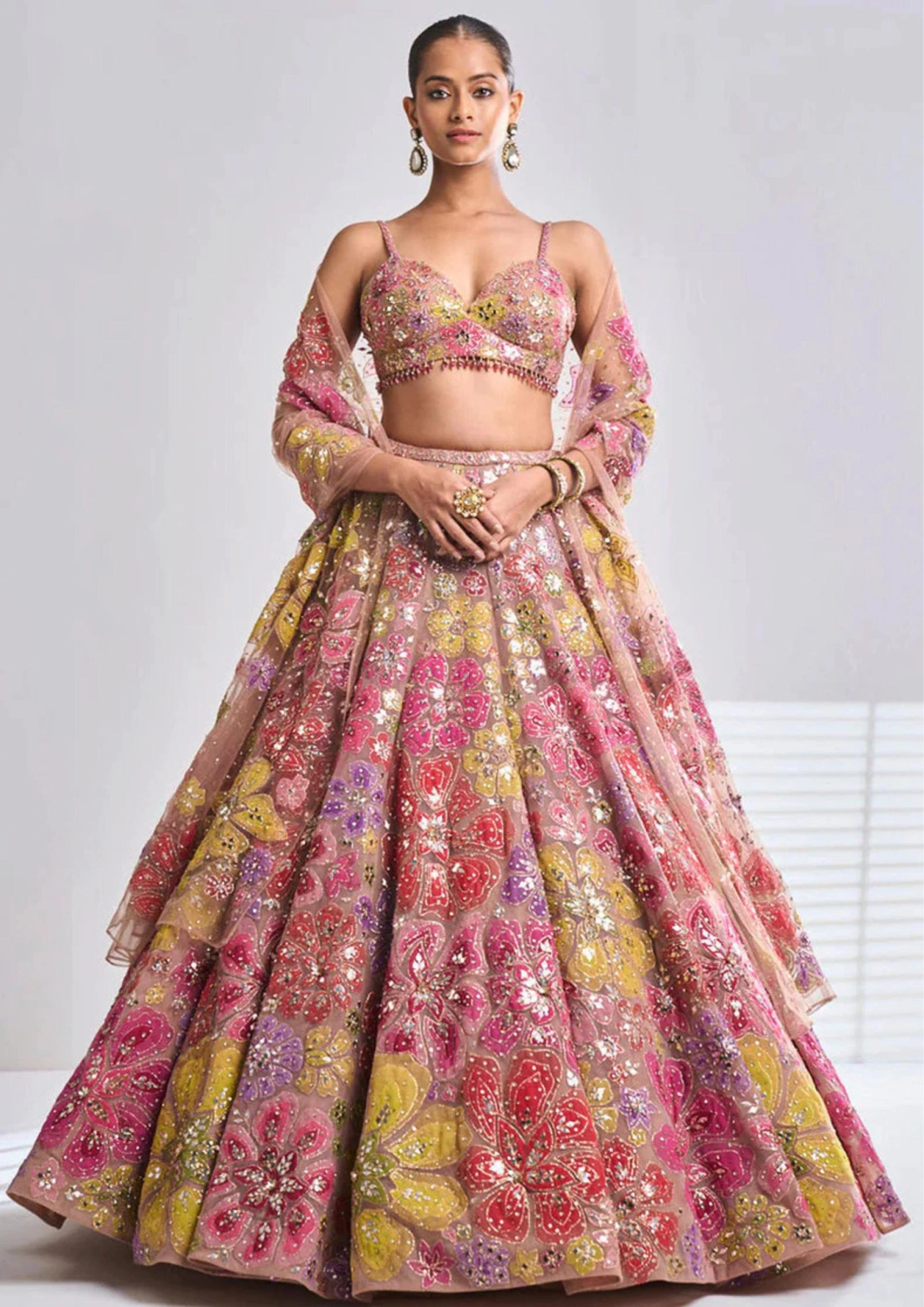 Why Seema Gujral’s Pastel Lehengas Steal the Spotlight Every Time