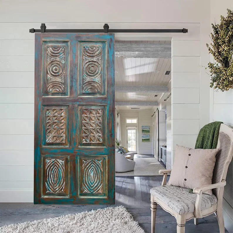 Luxury Farmhouse Design: The Art of Carved and Vintage Doors