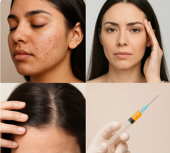 Common Skin Concerns and Hair Fall Issues — Advanced Care by Dermatologist in Lucknow