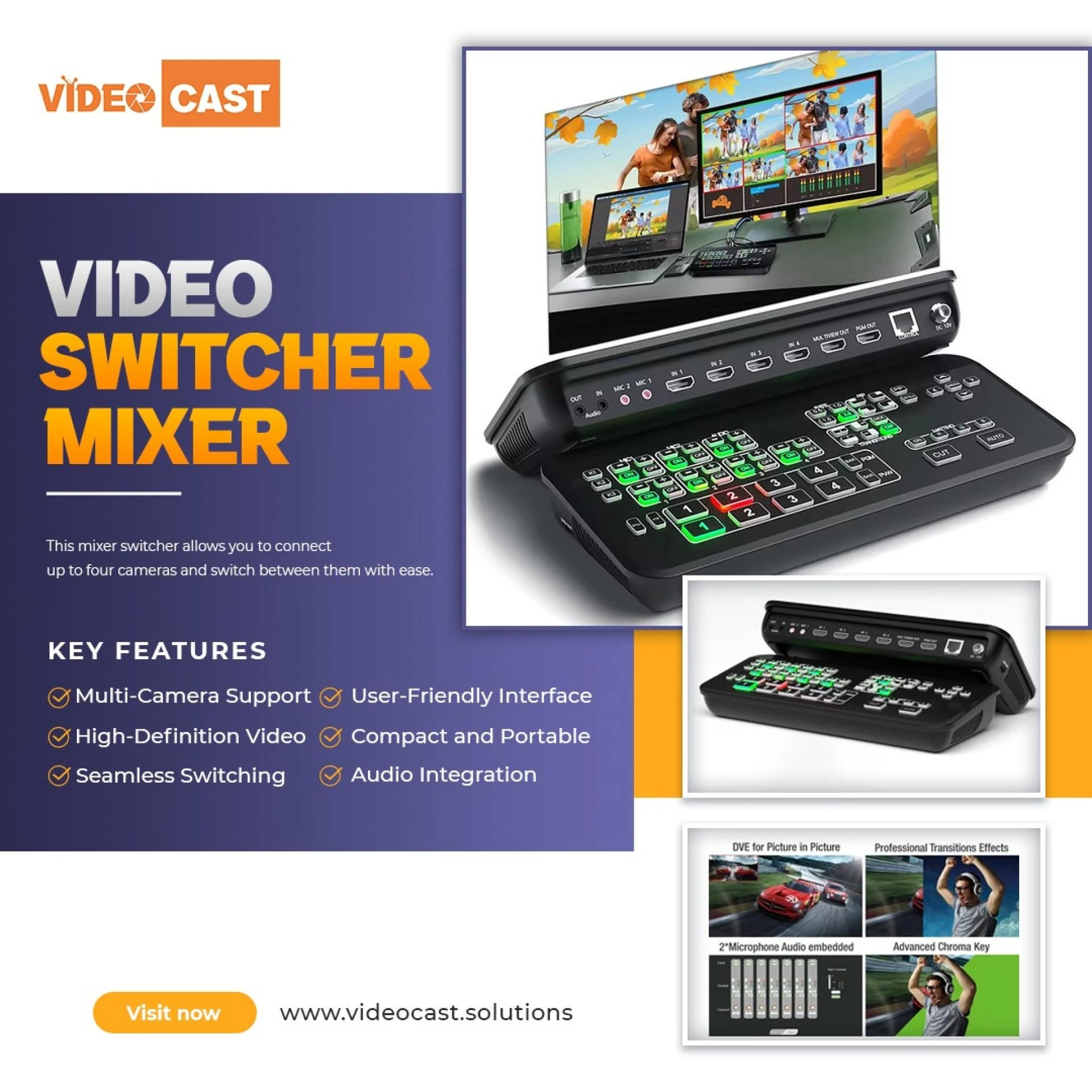 The Ultimate Guide to Video Switchers: From Beginners to Broadcasters