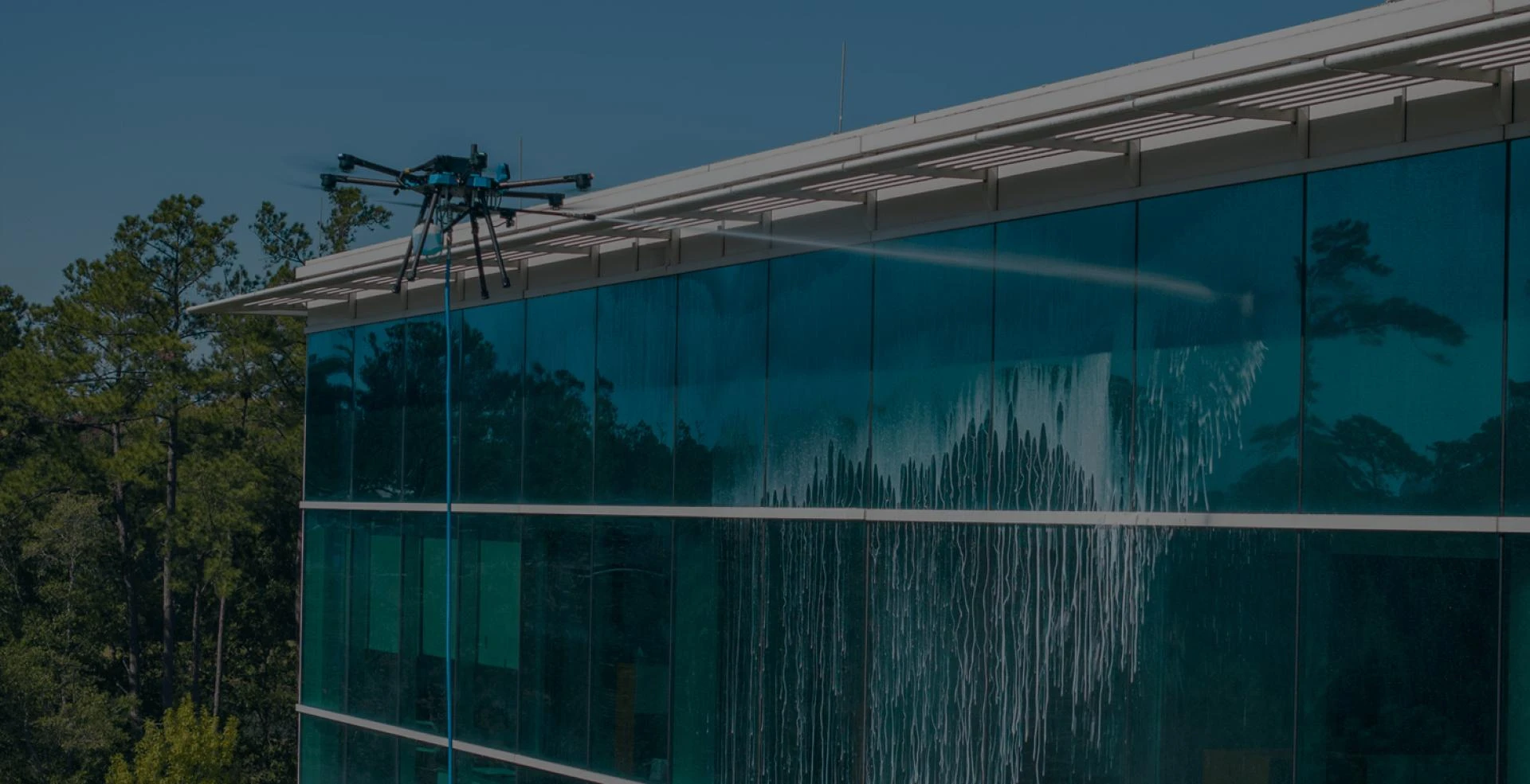 Revolutionizing Commercial Cleaning with Drone Technology
