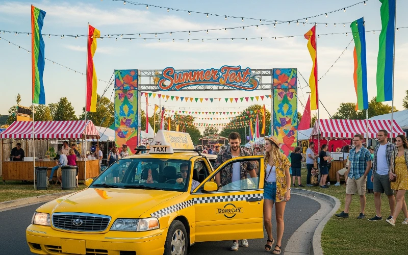 Exploring Local Festivals: Getting There with Our Taxi Service