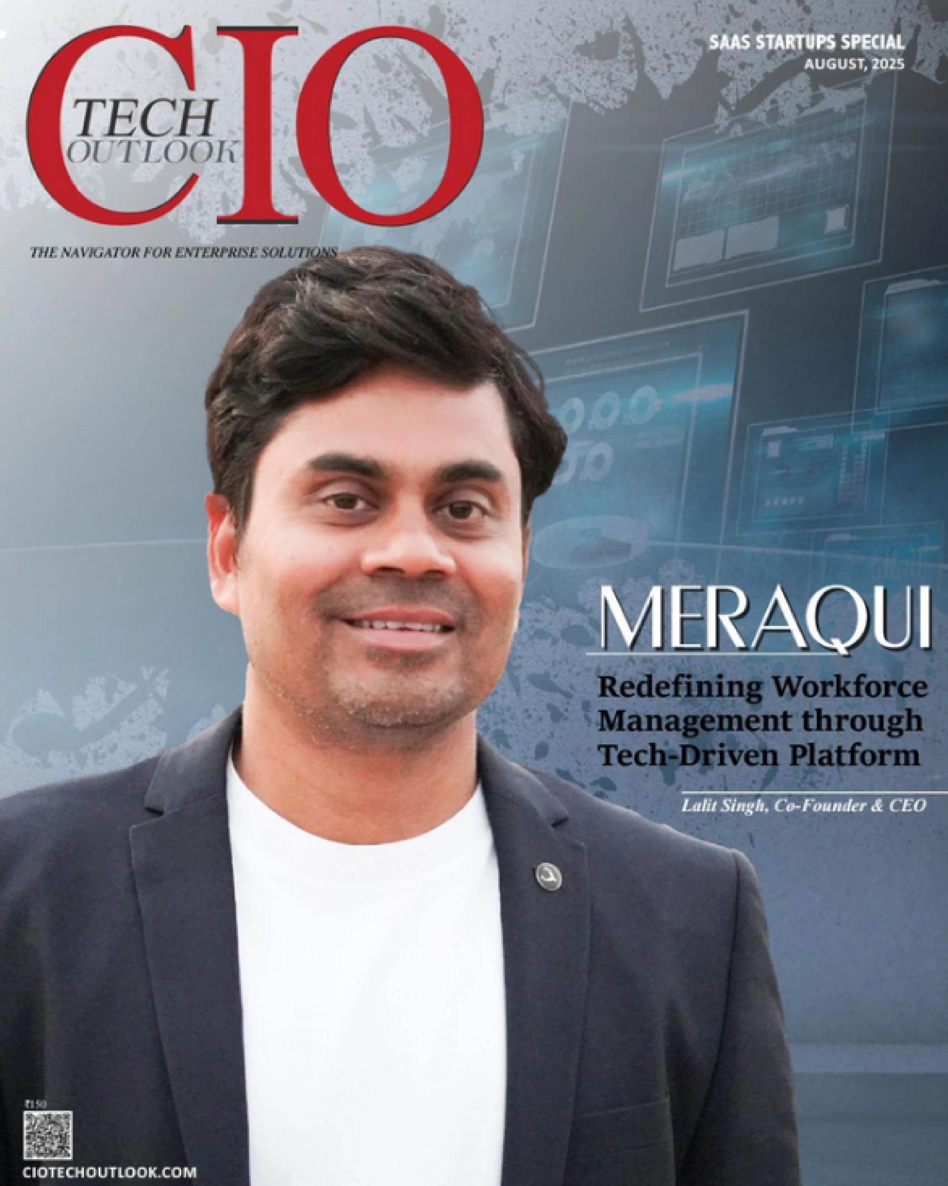 Proud Moment for Meraqui | Featured in CIOTechOutlook Top 10 SaaS-Based HR Tech Startups – 2025