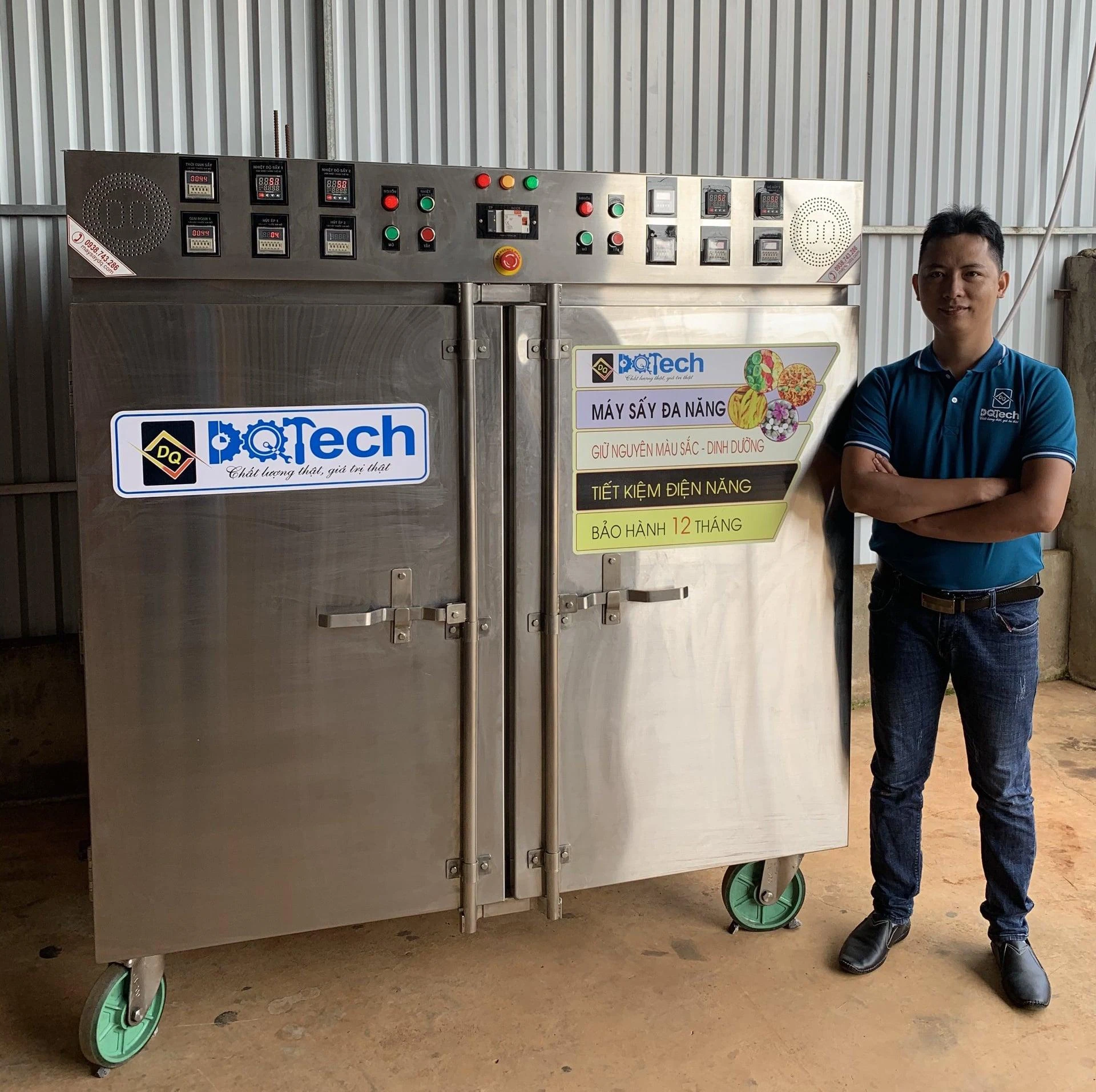 Công nghệ tách ẩm trên máy sấy DQTech và lợi ích bất ngờ