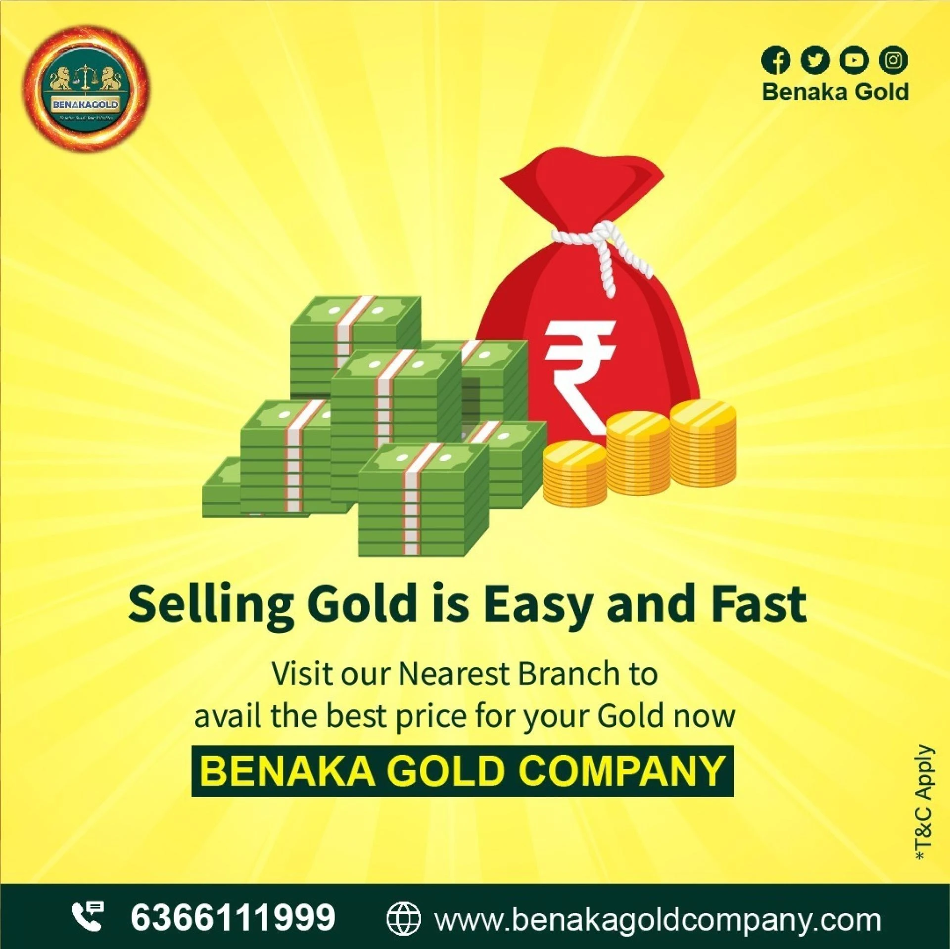 Benaka Gold – Trusted Gold Buyers in South India