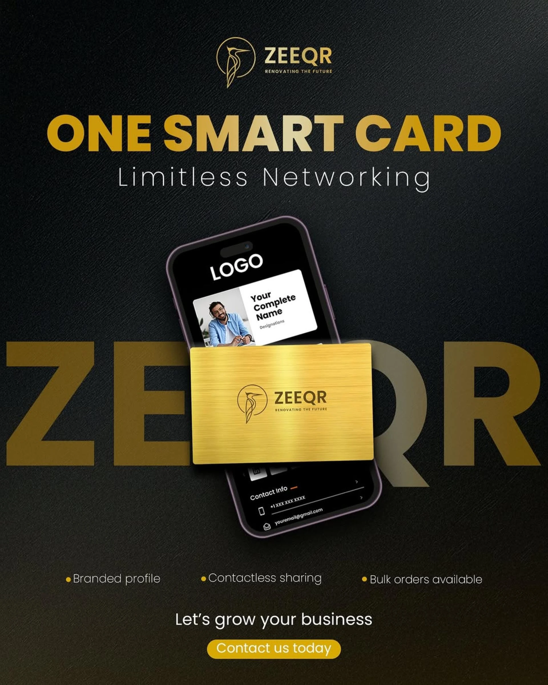 ZEEQR - NFC Business Card