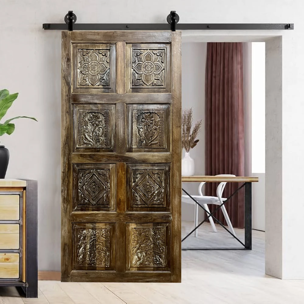 Resort-Style Appeal of Mogul Interior’s Carved Doors