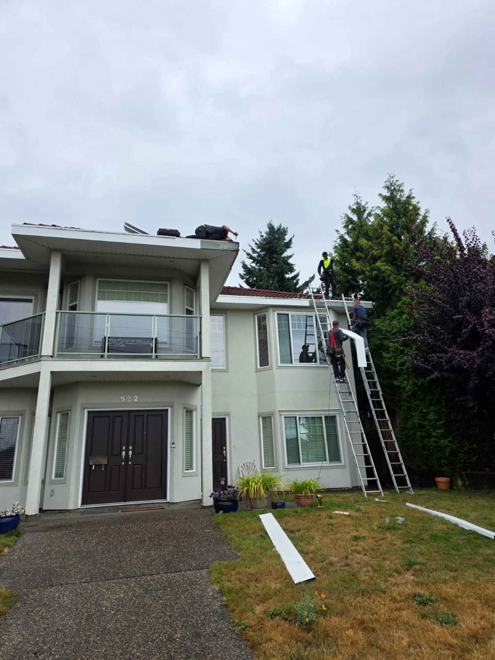 Metal Fascia Cover Installation by AdelCo Home Services