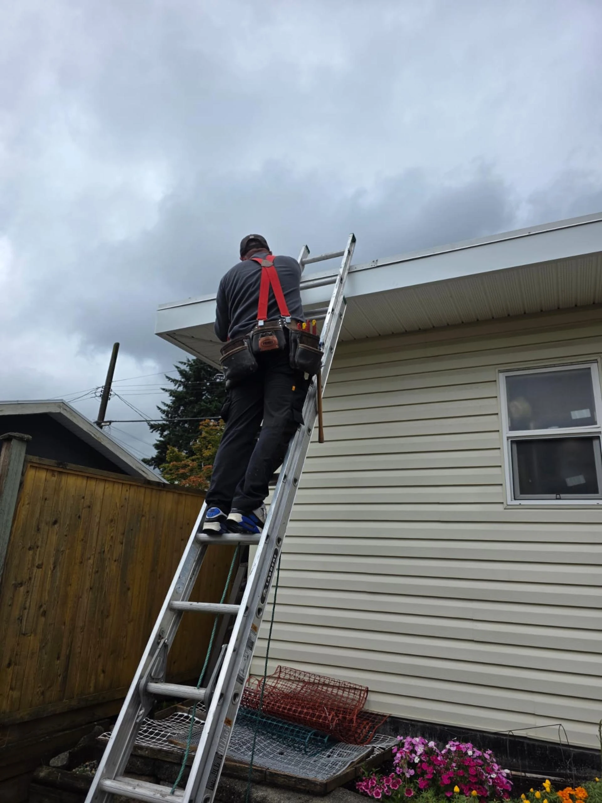 Metal Fascia Cover Installation by AdelCo Home Services