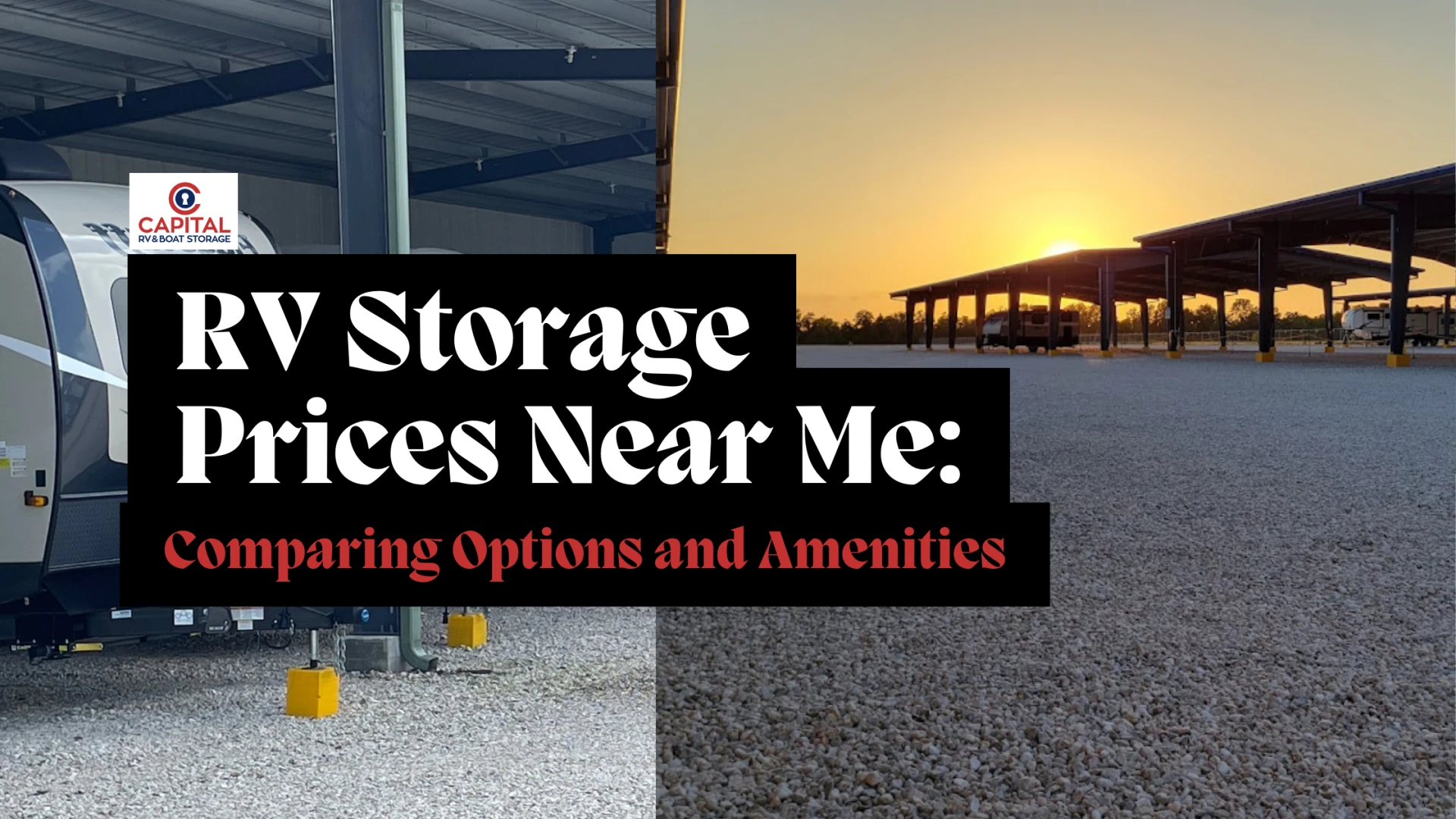 RV Storage Prices Near Me: Comparing Options and Amenities