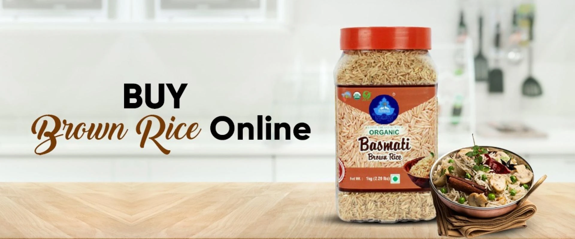 Buy Brown Rice Online | Nimbark Foods