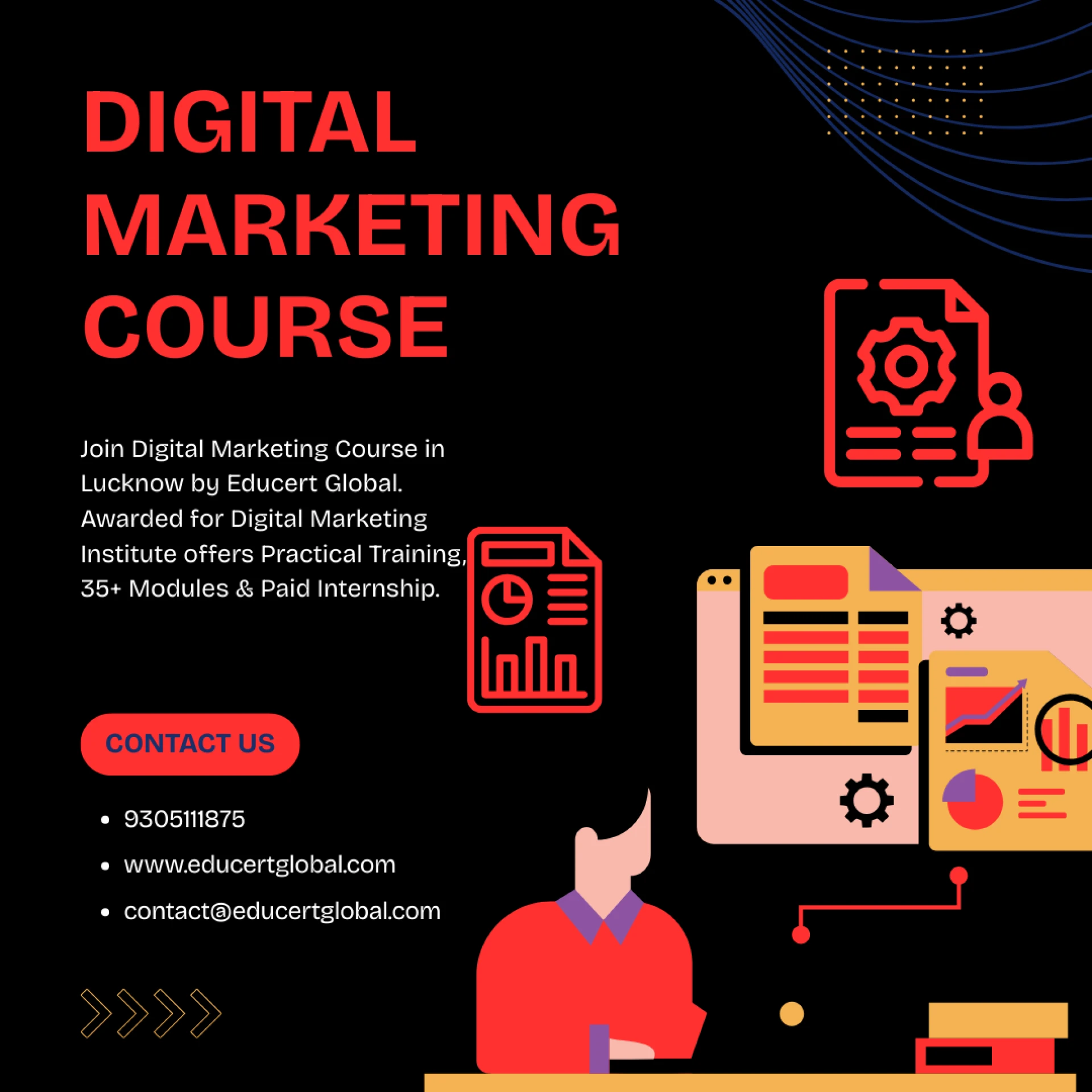 Digital Marketing Course in Lucknow- Your Gateway to Success at Educert Global