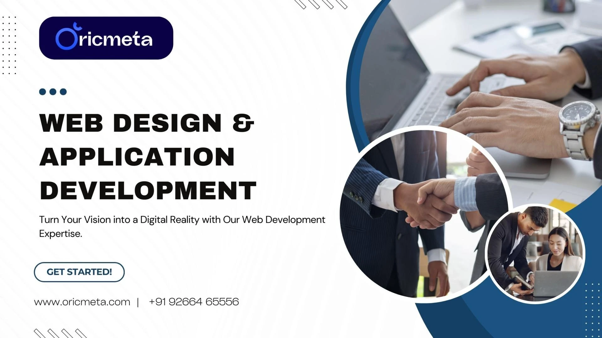 Website Design and Development Company in India | Oricmetaost Title