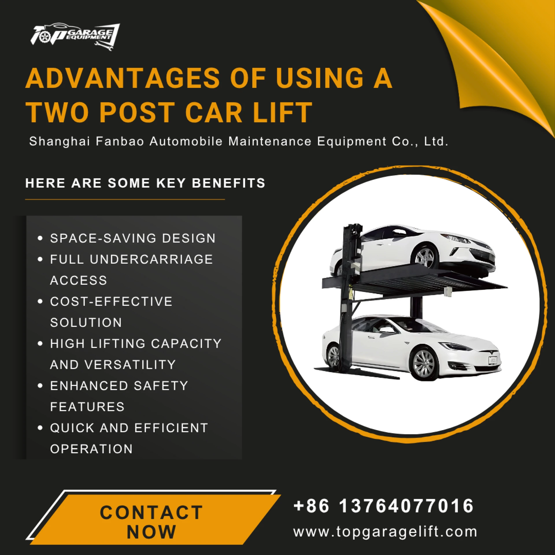 Why a Two Post Car Lift Is Essential for Modern Auto Workshops