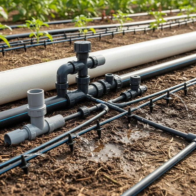 Choosing the Right Drip Irrigation Setup: Types of Pipes and Their Impact