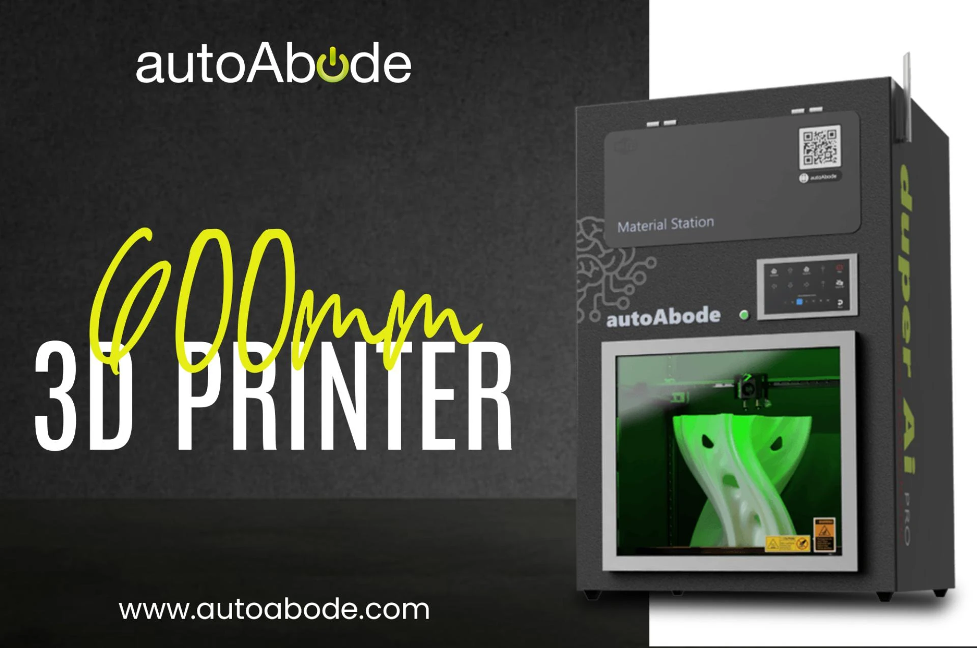 Unlock the Future of Manufacturing with Autoabode’s 600mm & 1000mm 3D Printers – Premium Large 3D Printing Services