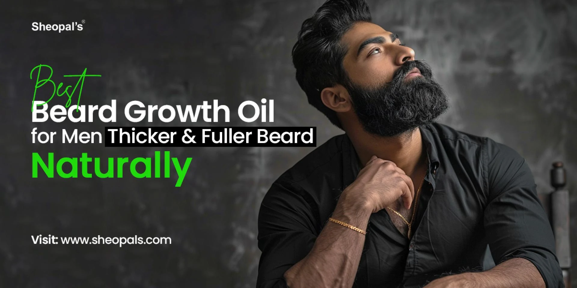 Best Beard Growth Oil for Men – Thicker & Fuller Beard Naturally