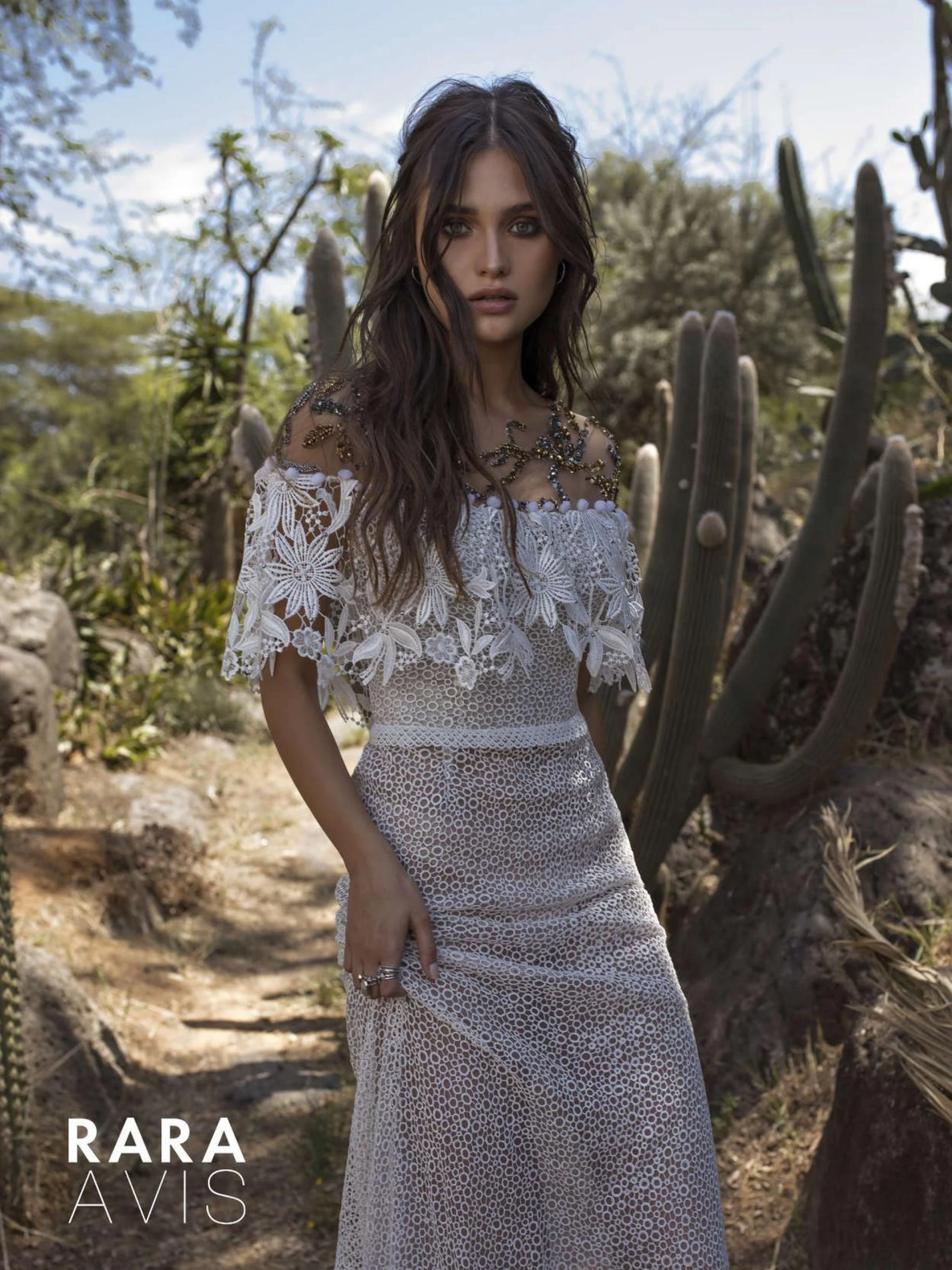 10 Most Romantic Bridal Gowns with Floral Lace Touches