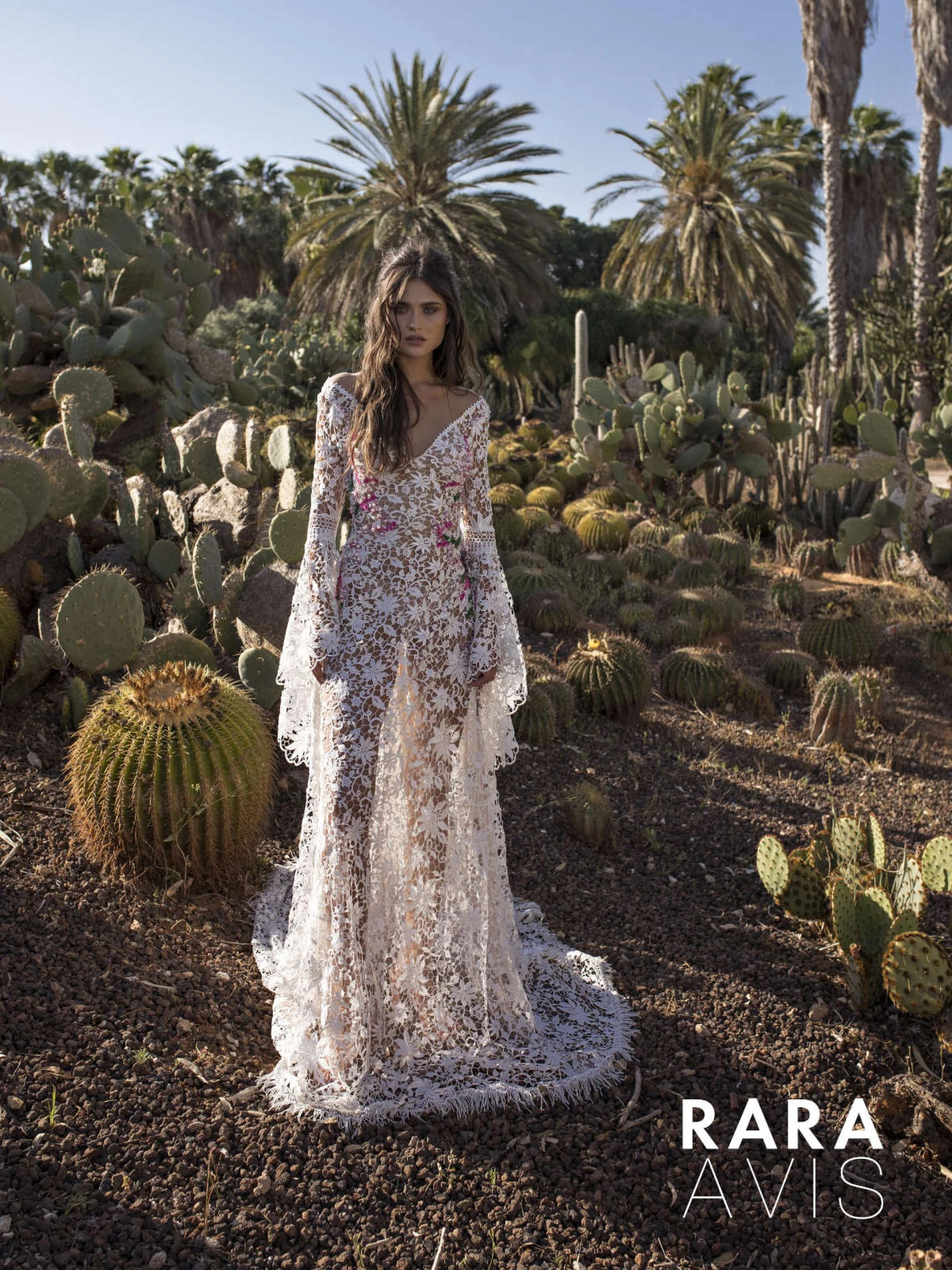 10 Most Romantic Bridal Gowns with Floral Lace Touches
