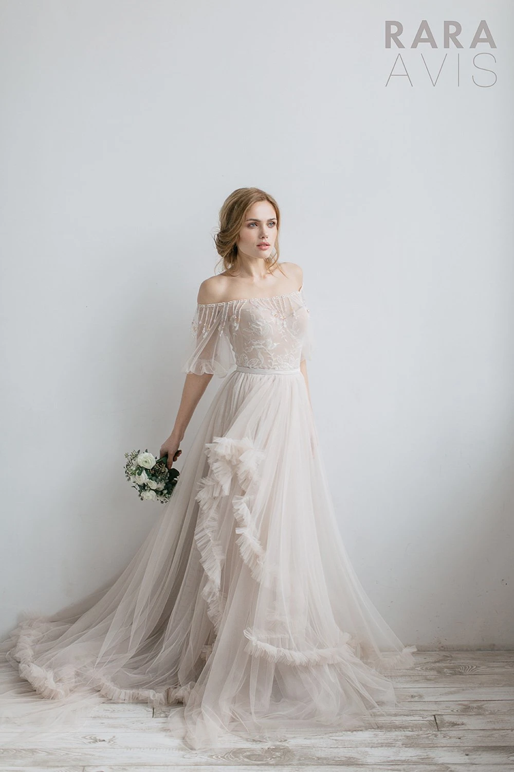 10 Most Romantic Bridal Gowns with Floral Lace Touches