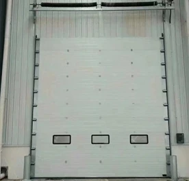 Segmented Lifting Door