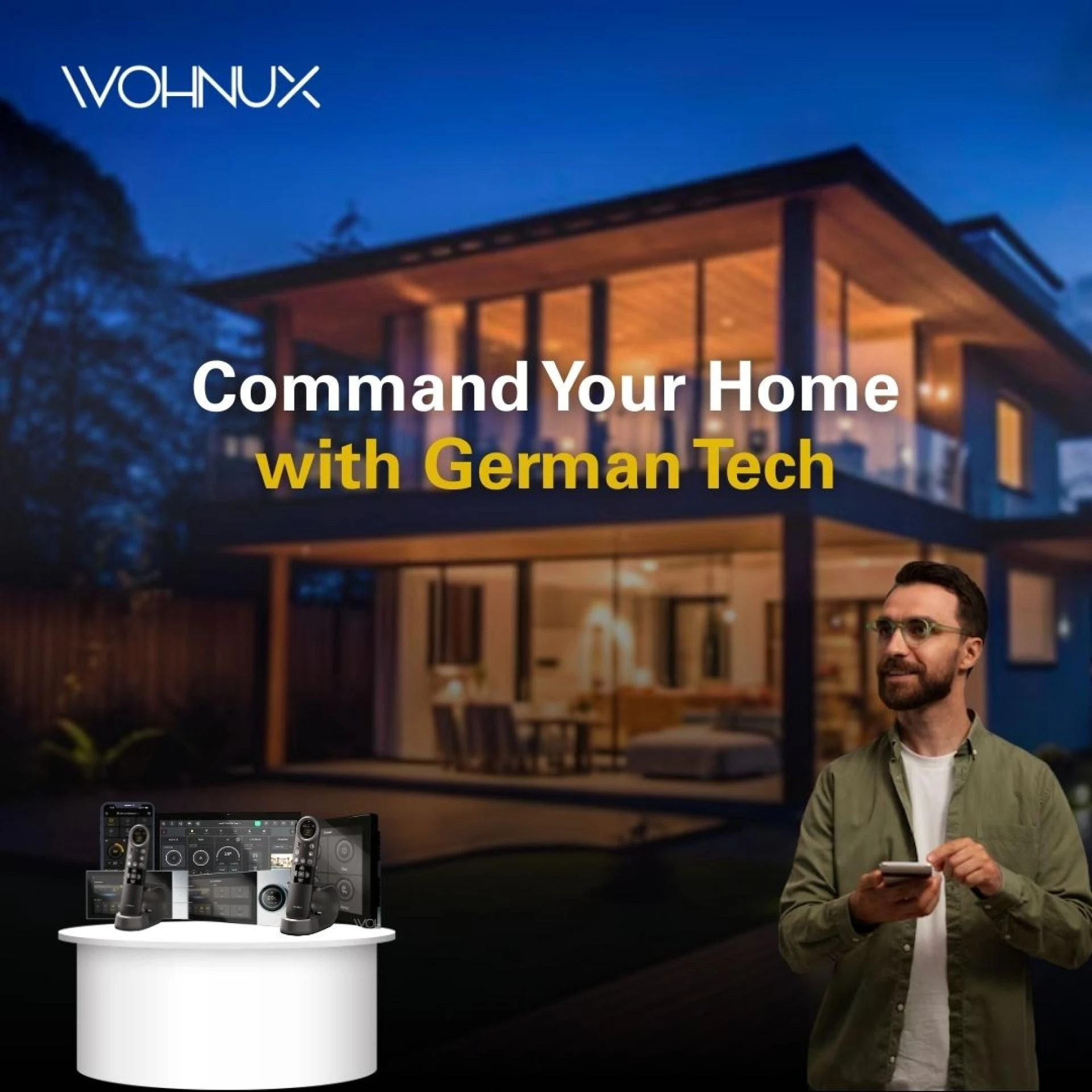 Command Your Home with German Technology - wohnux