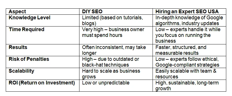 Why Hiring an Expert SEO USA is the Smartest Investment for Your Business in 2025
