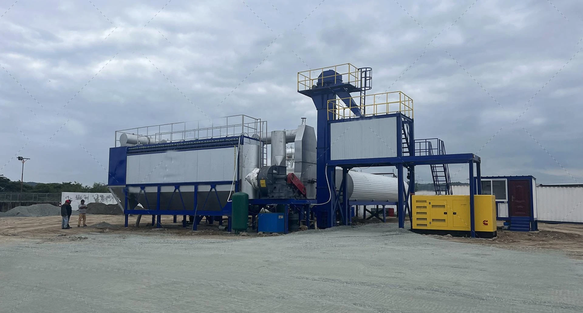 Controlling Heating Temperatures in Asphalt Production for Optimal Mixture Quality