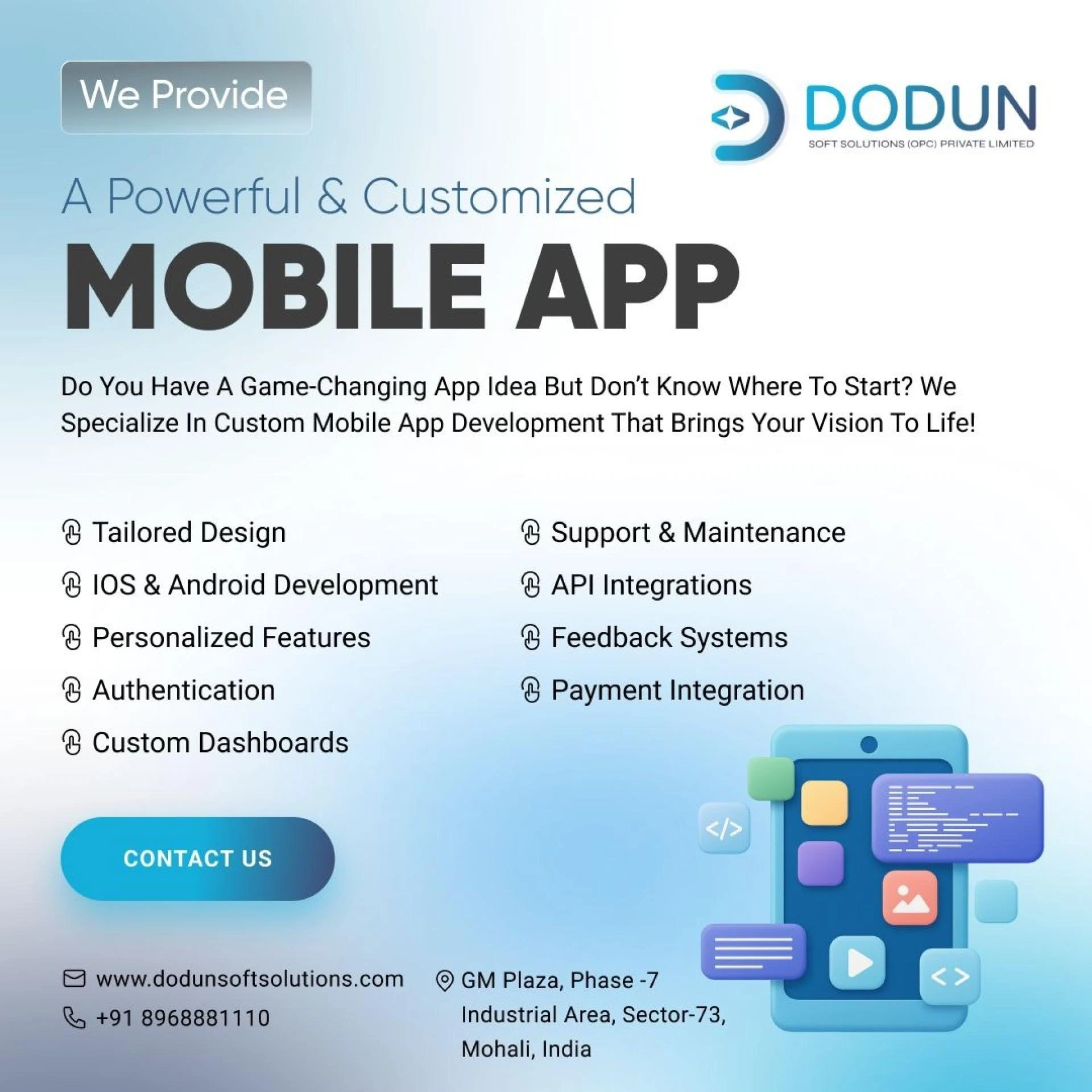 Custom Mobile App Development Services | iOS & Android Solutions