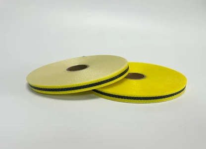 Striped Woven Barricade Tape