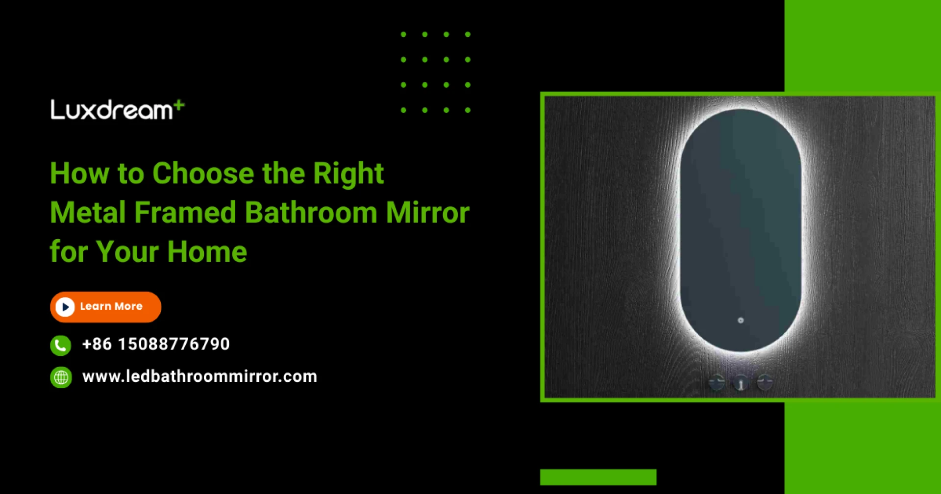 How to Choose the Right Metal Framed Bathroom Mirror for Your Home