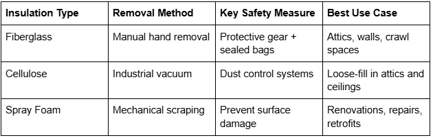 A Guide to Safe and Effective Insulation Removal for Buildings