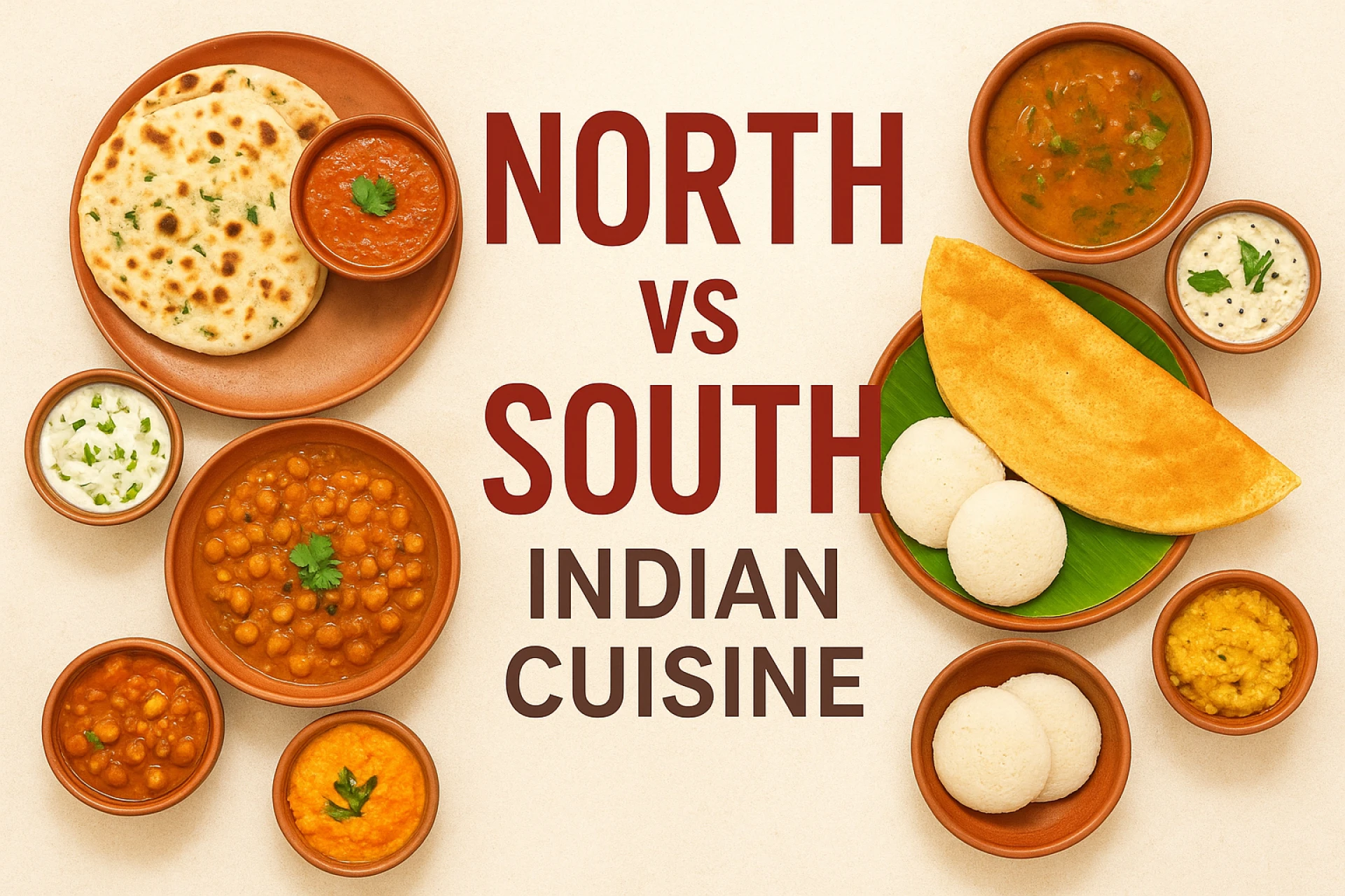 North vs South Indian Cuisine: What Makes Them Deliciously Unique?