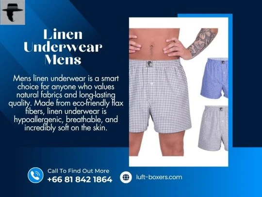 Linen Underwear Men: What to Expect from the Feel