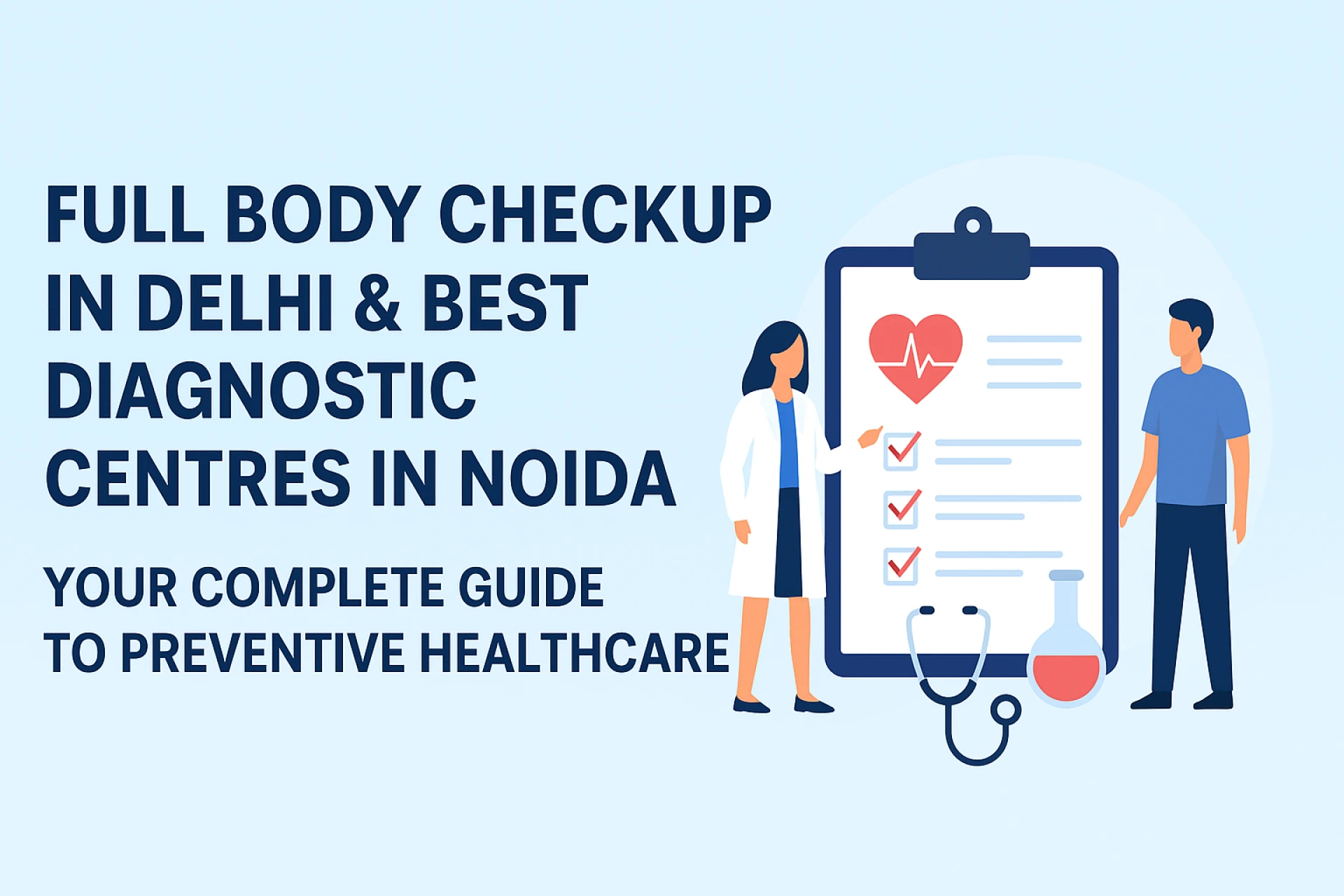 Full Body Checkup in Delhi & Best Diagnostic Centres in Noida: Your Complete Guide to Preventive Healthcare