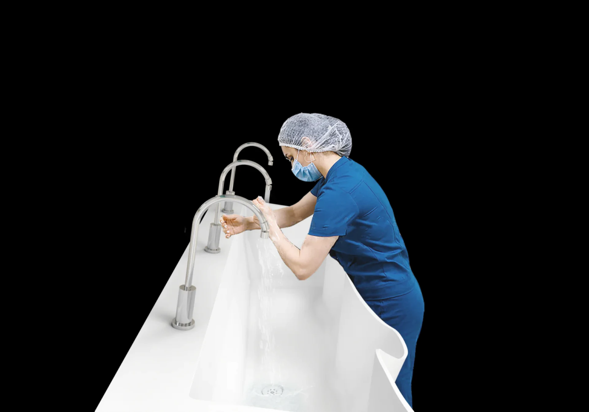 Corian® Solid Surface Surgical Sink