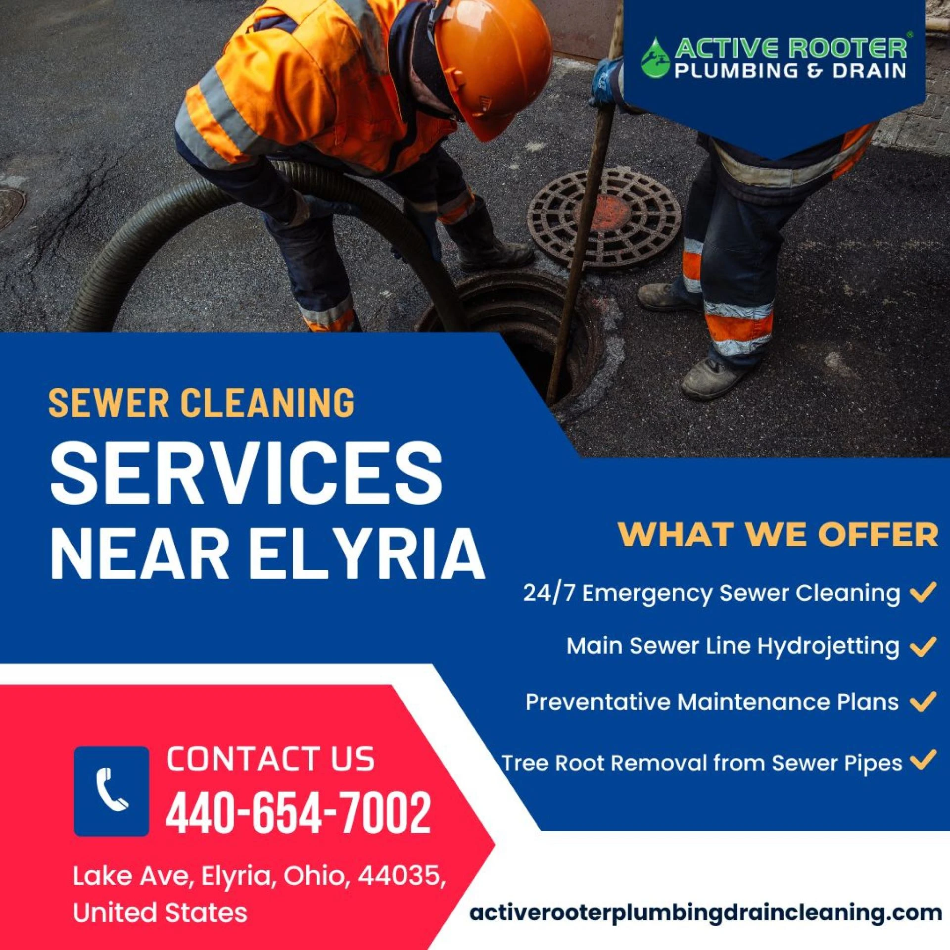 Trusted Sewer Cleaning Services for Lasting Plumbing Solutions in Elyria