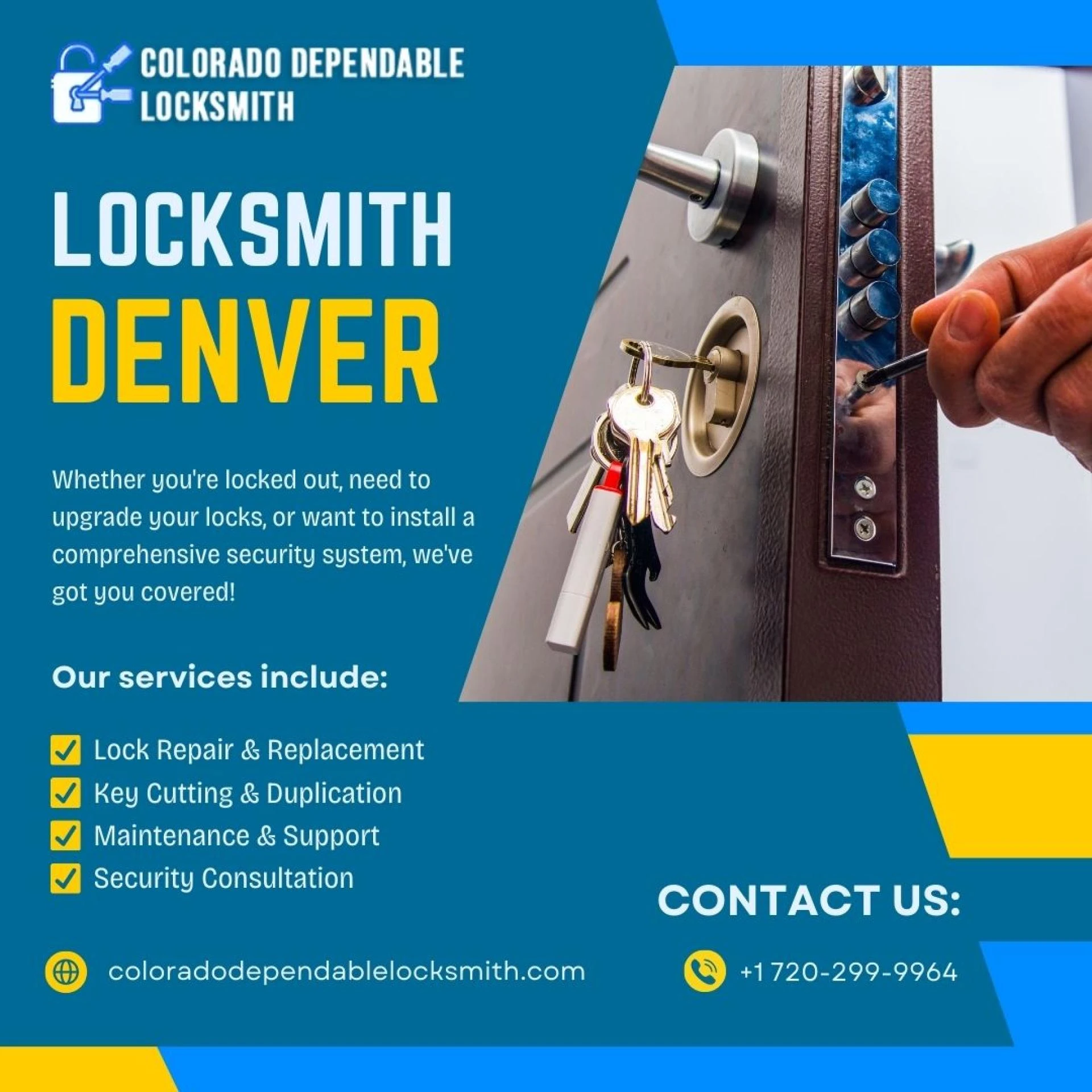 Comprehensive Locksmith Denver Services for Homes, Businesses, and Vehicles