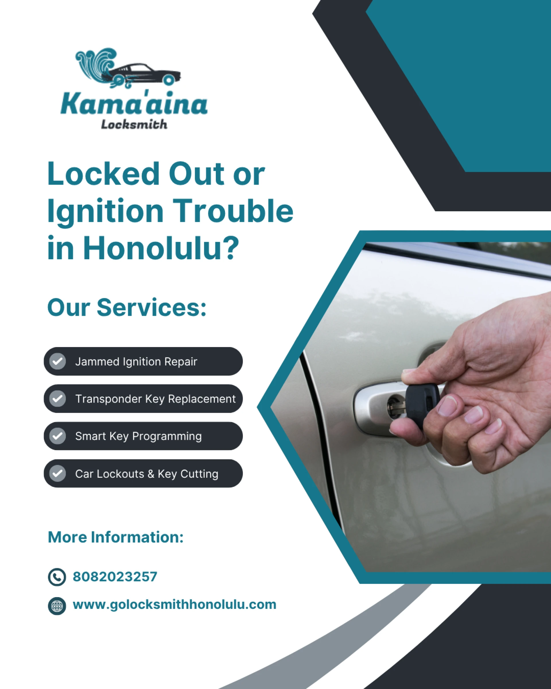 Trusted Honolulu Automotive Locksmith: Quick 24/7 Car Key Solutions Across Oahu