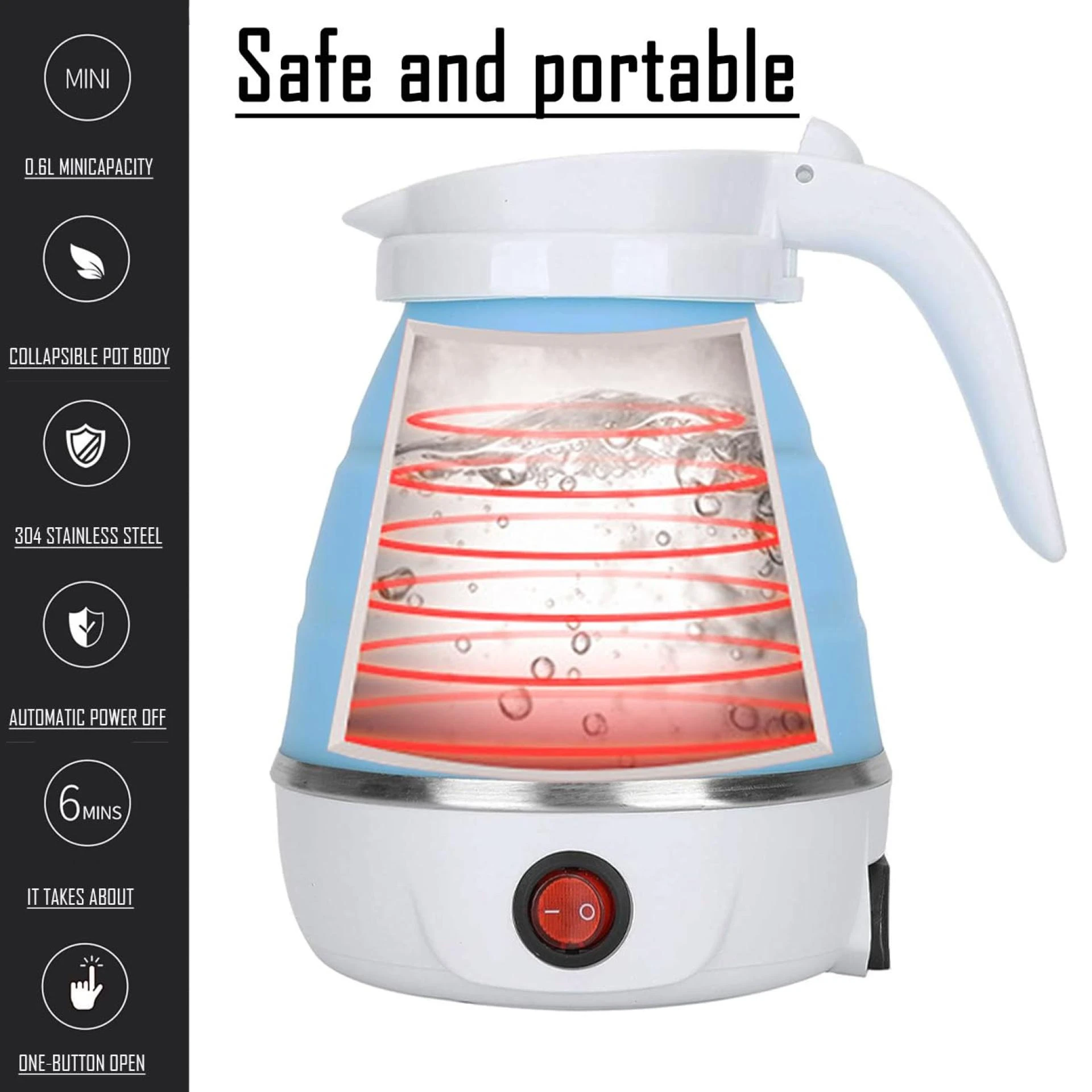Discover the Magic of Collapsible Electric Kettles