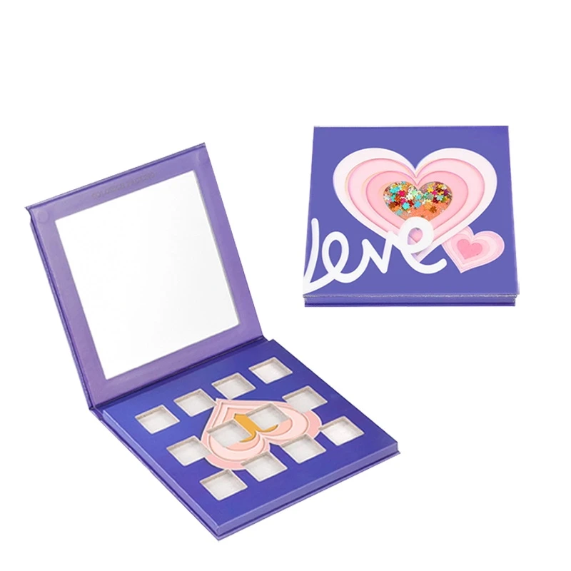 9 Color Heart Eyeshadow Palette Sale