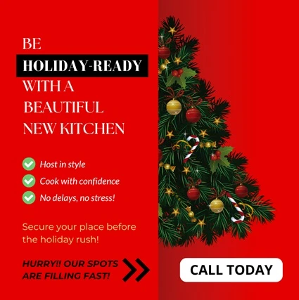 Limited-Time Offer: Transform Your Kitchen with New Cabinets Before Holiday Season