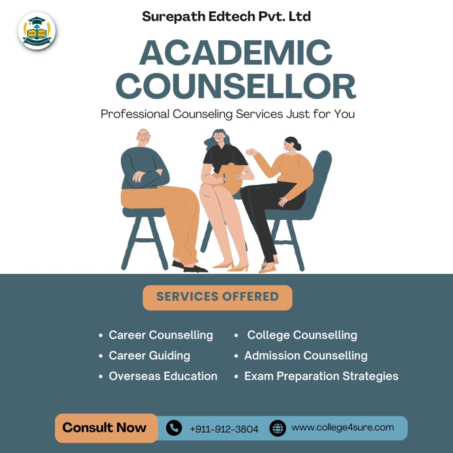 Surepath Edtech Pvt. Ltd - Study Abroad Counselling In Jaipur