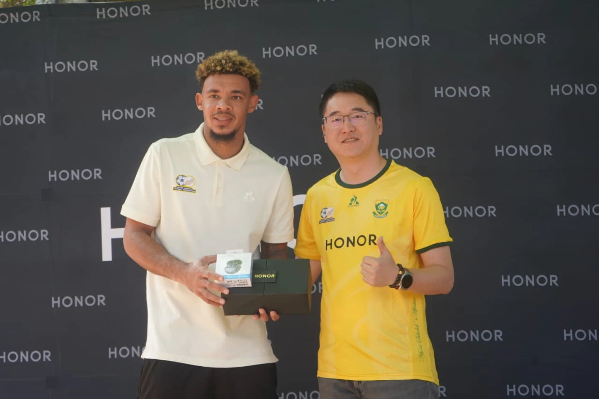 Bafana Bafana wins in more ways than one with its technology device sponsor, HONOR