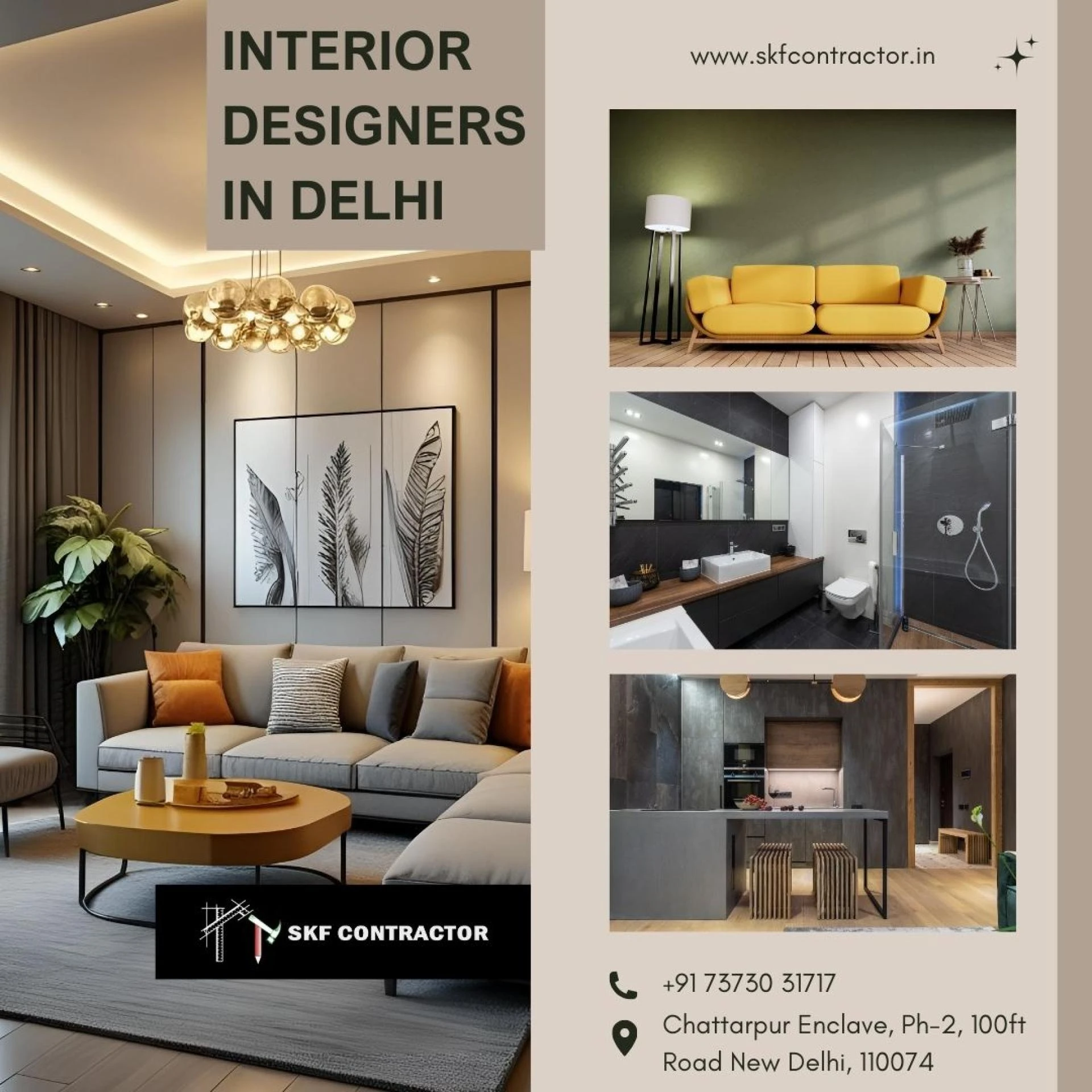Which Interior Designers in Delhi Deliver Luxury Homes?