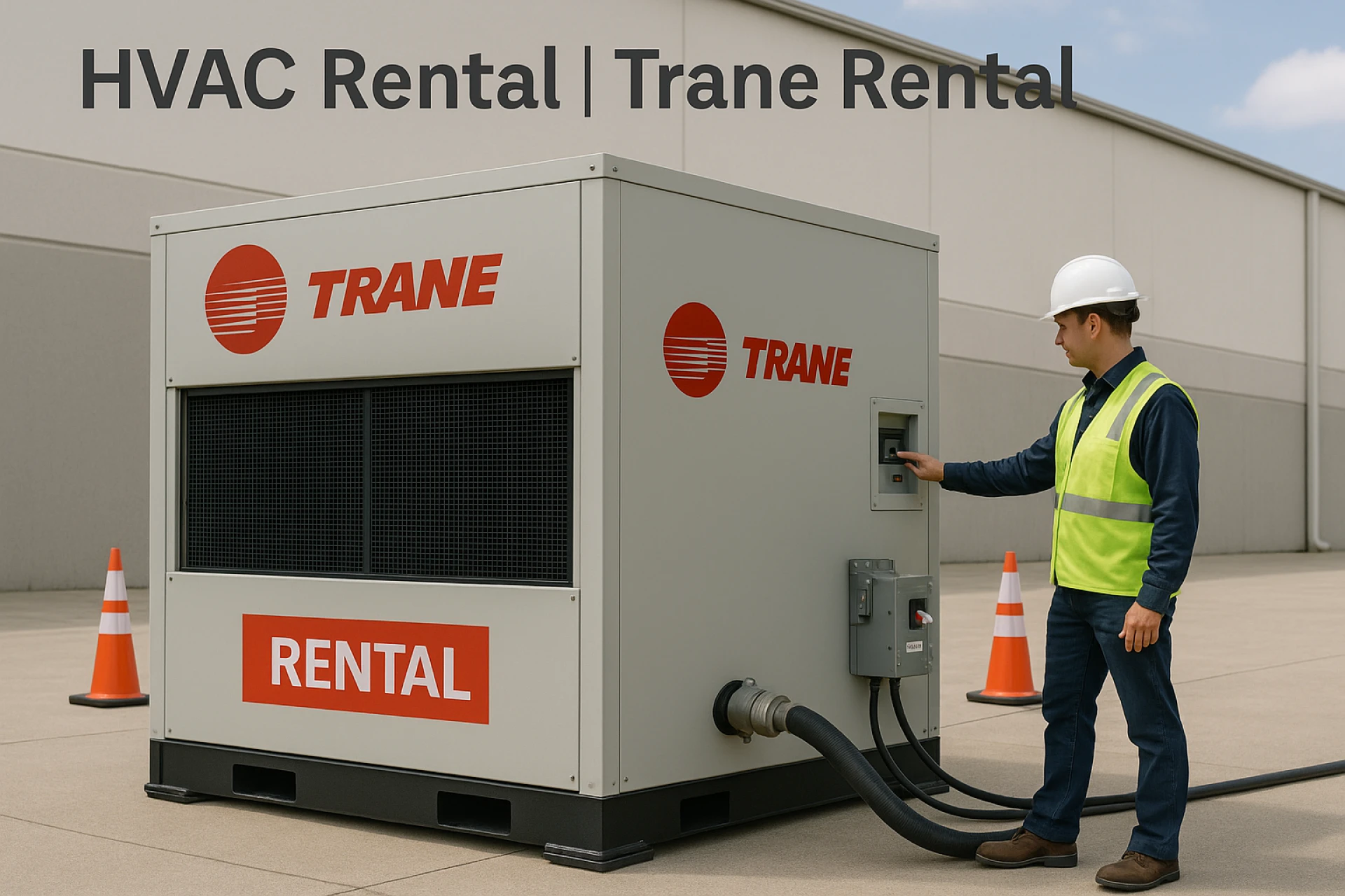 HVAC Rental Solutions | Trane Rental for Cooling & Heating